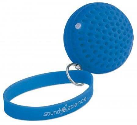  BOCINA MANHATTAN ATOM BLUETOOTH 2.1 AZUL CON LEDS MULTICOLOR MANHATTAN 162449